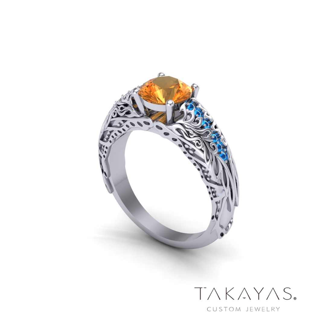 Fruits Basket And Chinese Zodiac Inspired Engagement Ring – Beyond By 