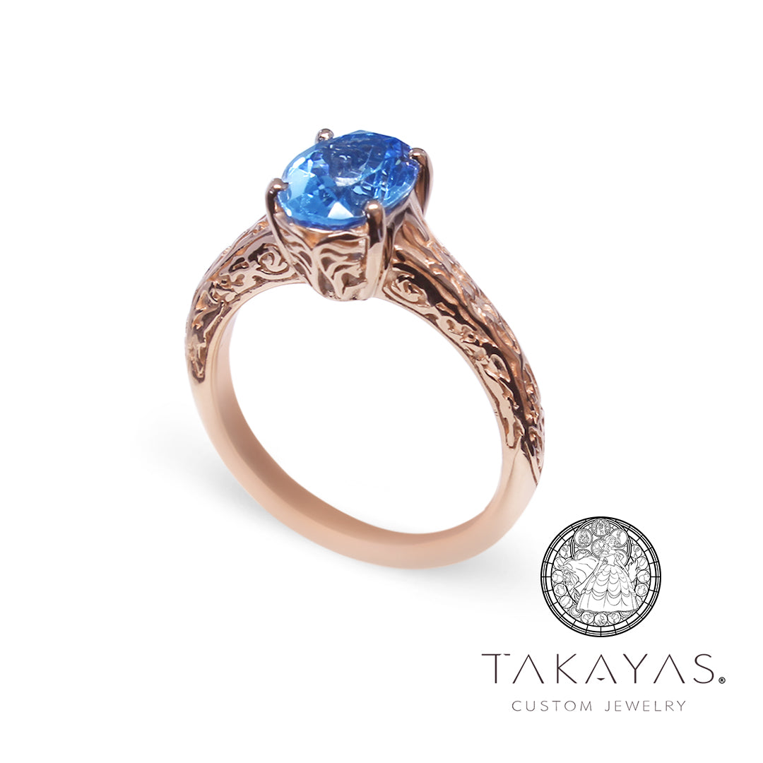 Beauty and the Beast Inspired Ring (With a Surprise Kingdom Hearts Det Beyond By Takayas