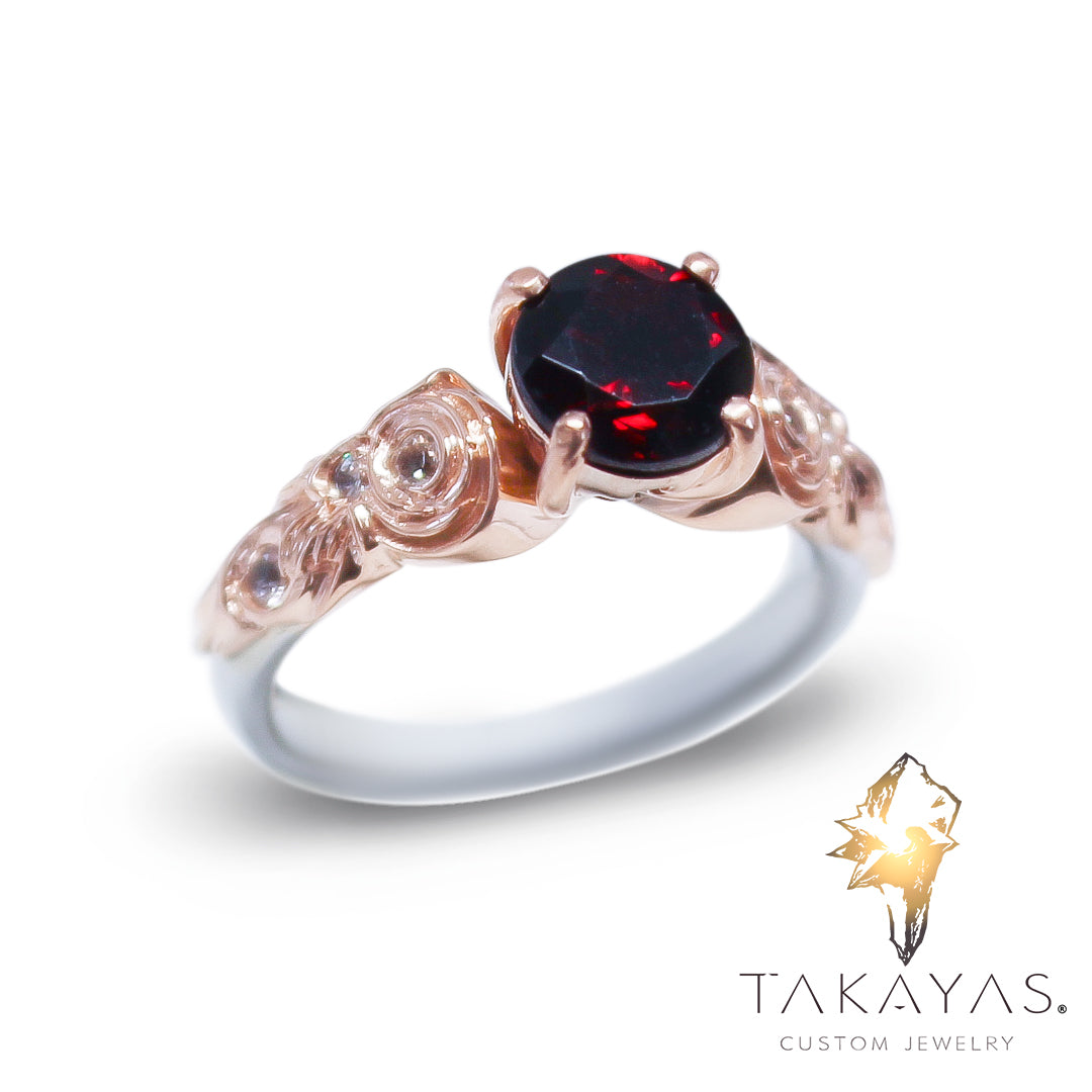 Final Fantasy IX Princess Garnet Inspired Engagement Ring