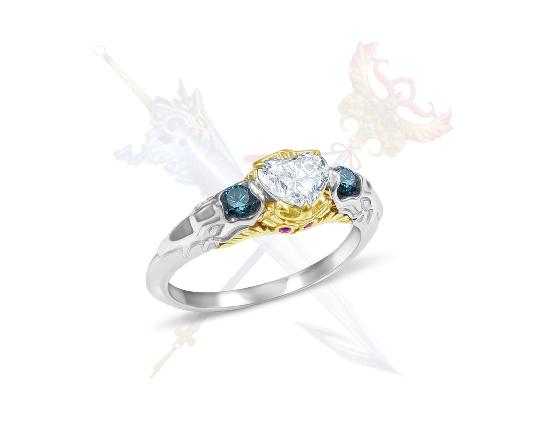 Final Fantasy X Nirvana and Brotherhood Engagement Ring