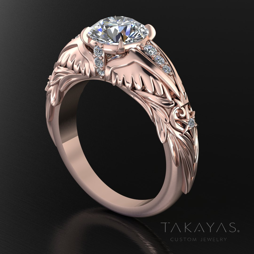 Cardcaptor Sakura x Kingdom Hearts Inspired Custom Engagement Ring