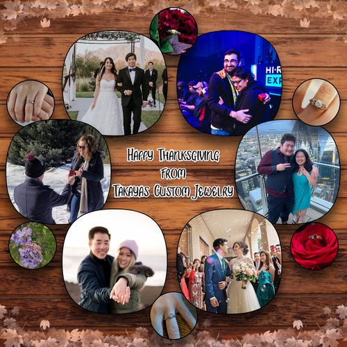 Give Thanks with Takayas Custom Jewelry – Happy Thanksgiving!