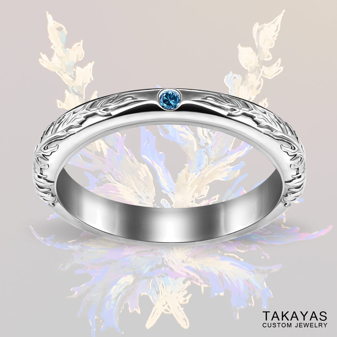 FFXV Lunafreya’s Flower Inspired Wedding Ring