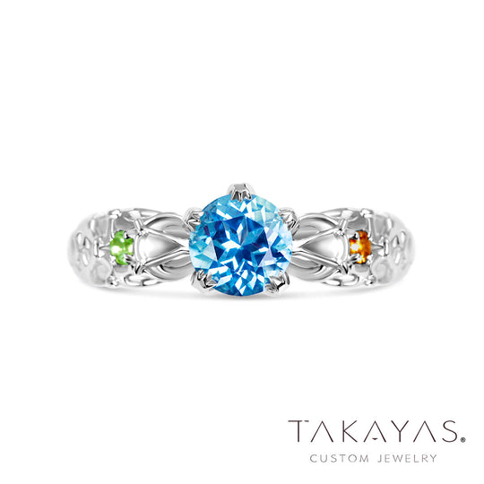Kingdom Hearts Wayfinder Trio Inspired Engagement Ring
