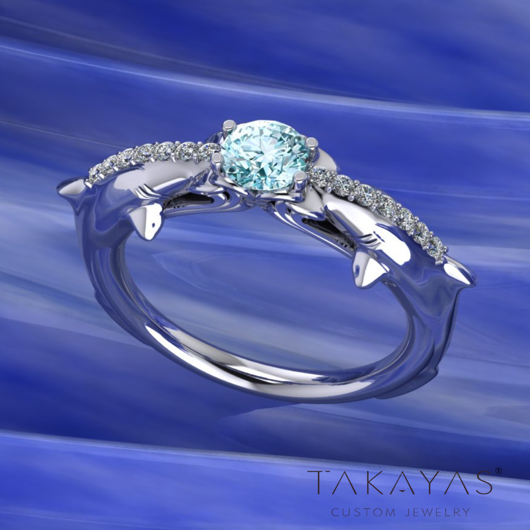 A Hammerhead Shark Memorial Ring Honoring Family and Legacy