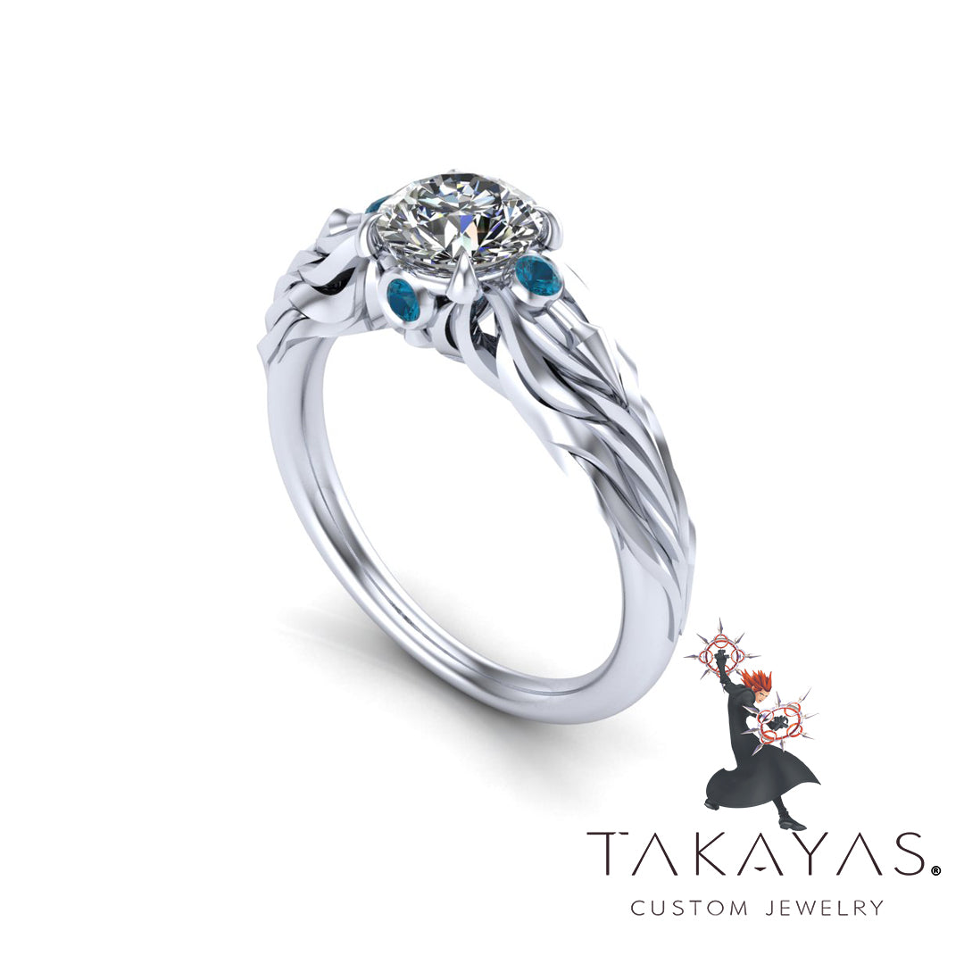 Kingdom Hearts &amp; Sunshine Inspired Engagement Ring