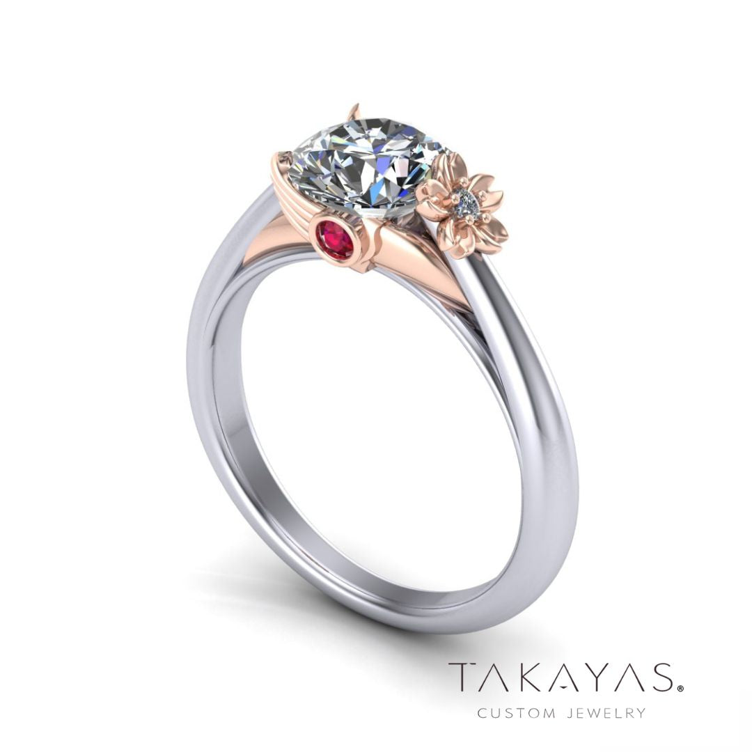 Cardcaptor Sakura Inspired Engagement Ring