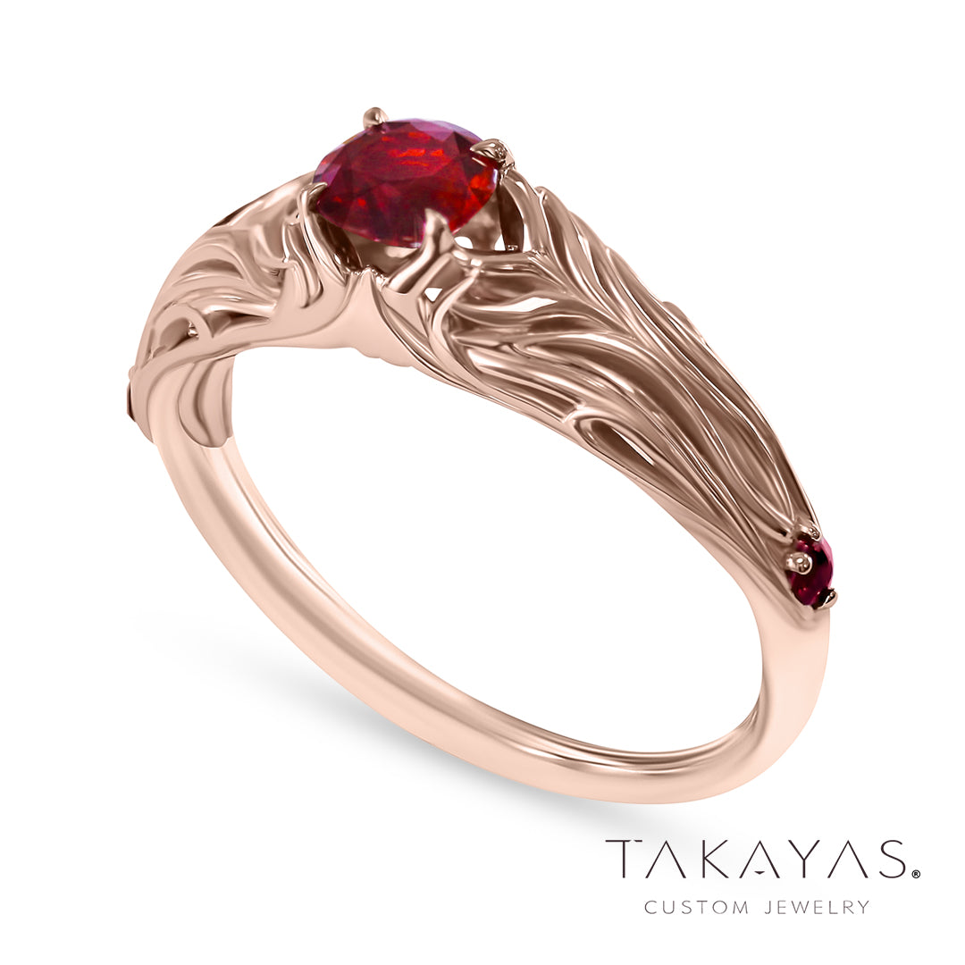 Elven Rose Inspired Engagement Ring – Beyond By Takayas