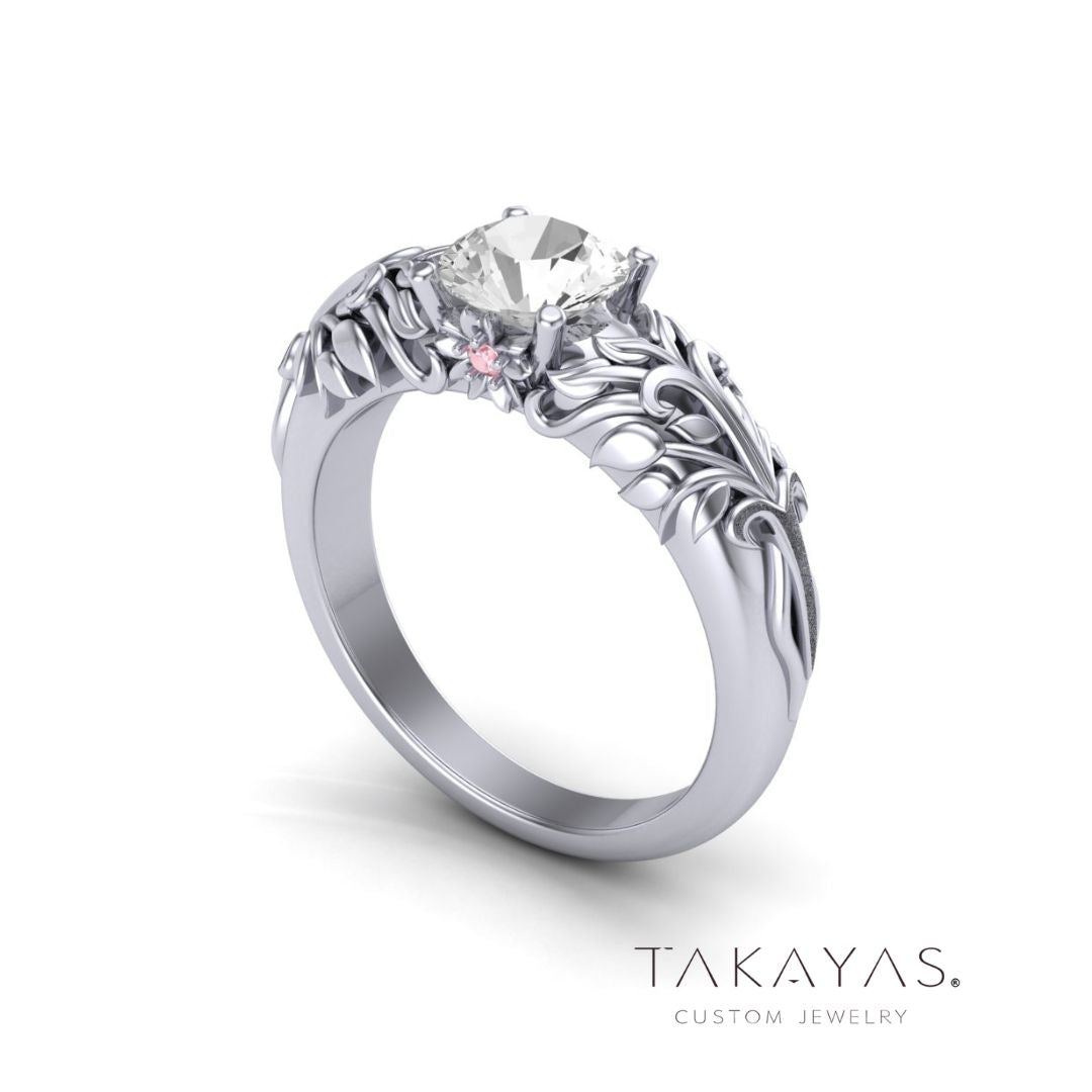 Final Fantasy XIV and Sakura Engagement Ring