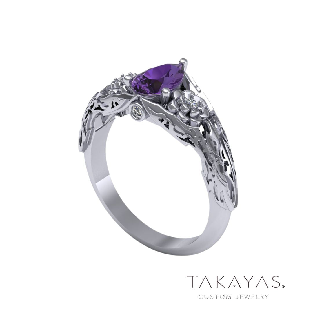 Final Fantasy Ring - A Final Fantasy Engagement Ring Inspired by FFXIV ...