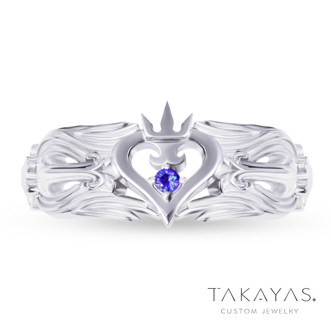 Kingdom Hearts Sora Oathkeeper Inspired Men’s Engagement Ring