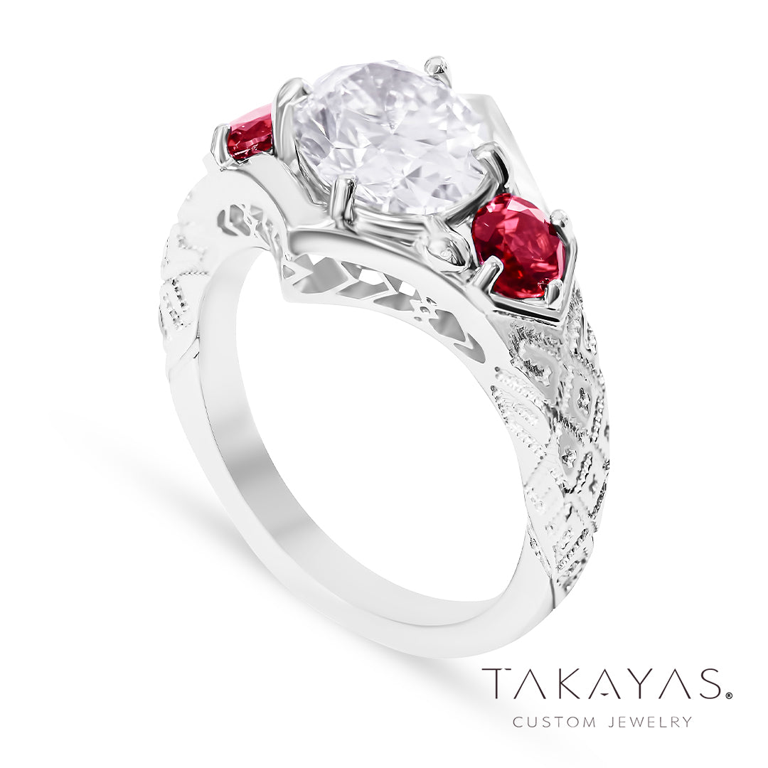 Latvian Turtle Inspired Engagement Ring – Beyond By Takayas