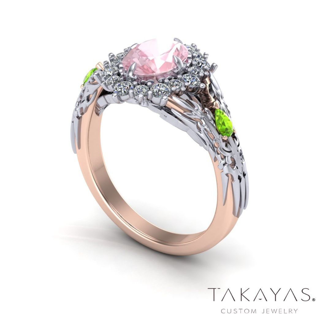 Angelic NieR: Automata Inspired Engagement Ring – Beyond By Takayas