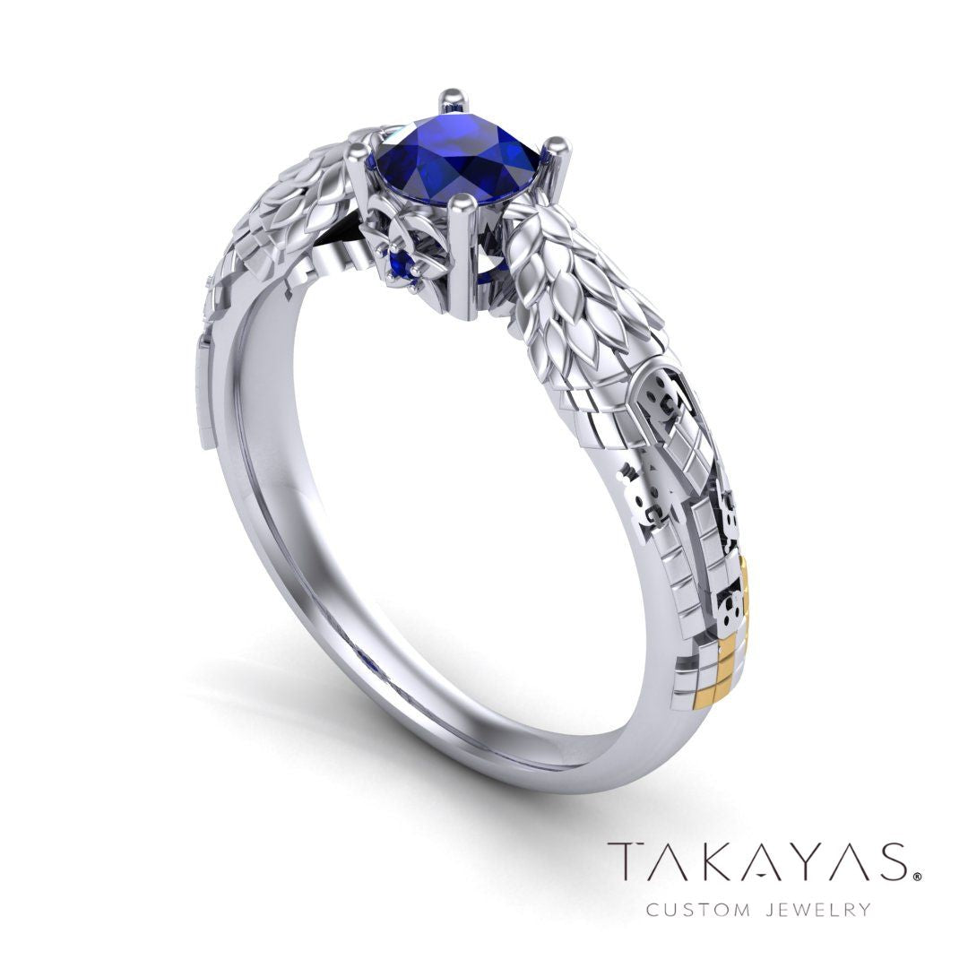 Stardew Valley x Tetris Inspired Engagement Ring – Beyond By Takayas