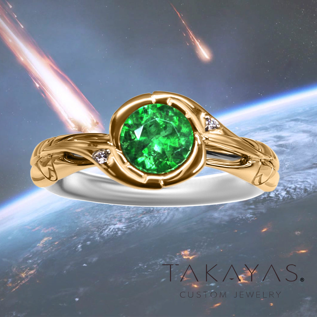 Mass Effect Inspired Engagement Ring