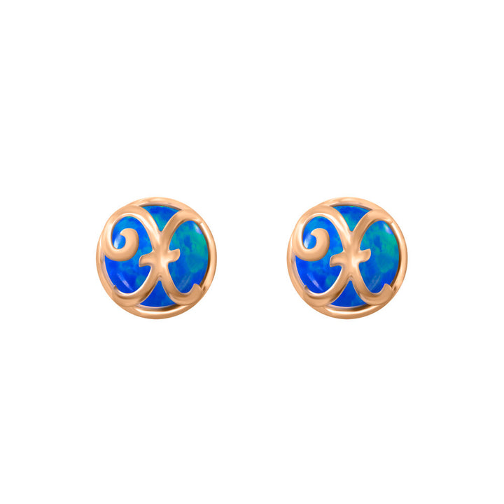 Initial Earrings - "X"