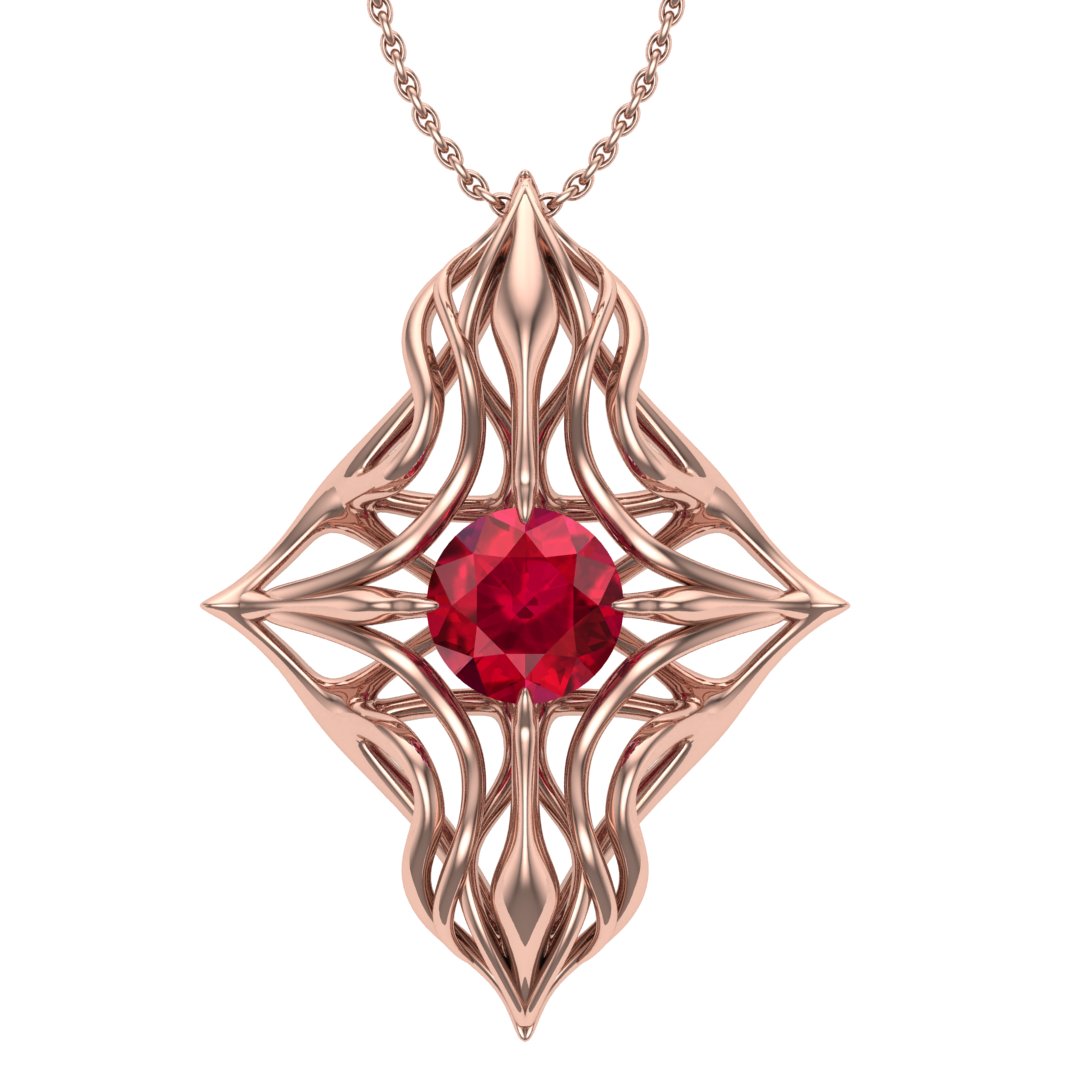 Fire Pendant