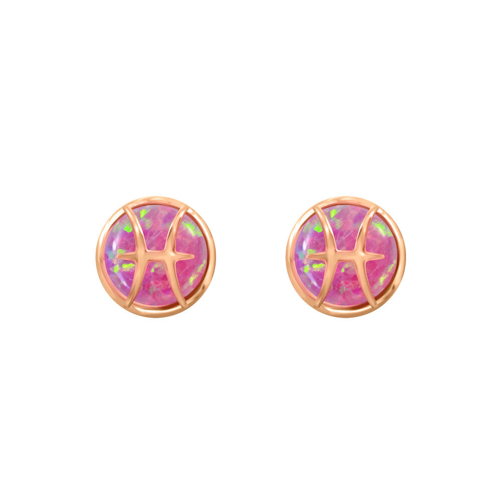 Zodiac Earrings - Pisces