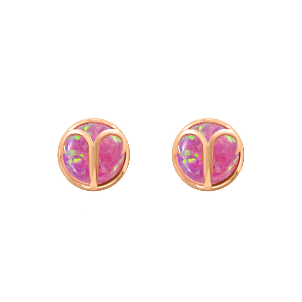 Zodiac Earrings - Aries