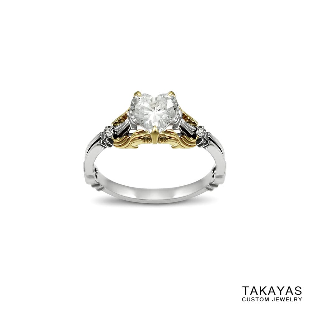 Kingdom Hearts Engagement Ring Takayas Custom Jewelry 1
